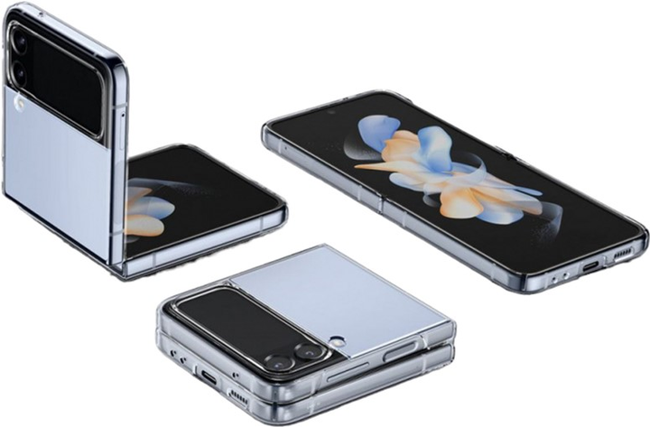 Панель Spigen Air Skin для Samsung Galaxy Z Flip 4 Кришталево-прозорий (8809811865684) - зображення 2