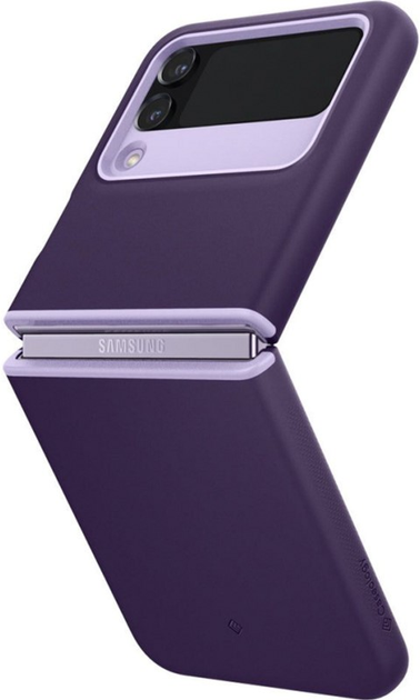 Etui plecki Spigen Air Skin do Samsung Galaxy Z Flip 4 Light Violet (810083832166) - obraz 1