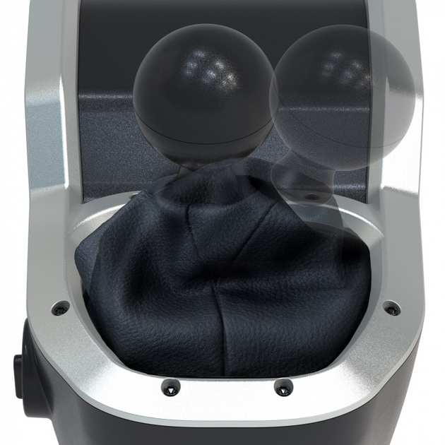 Коробка передач Hori 7-Speed Racing Shifter PC Black (810050911283) - зображення 5
