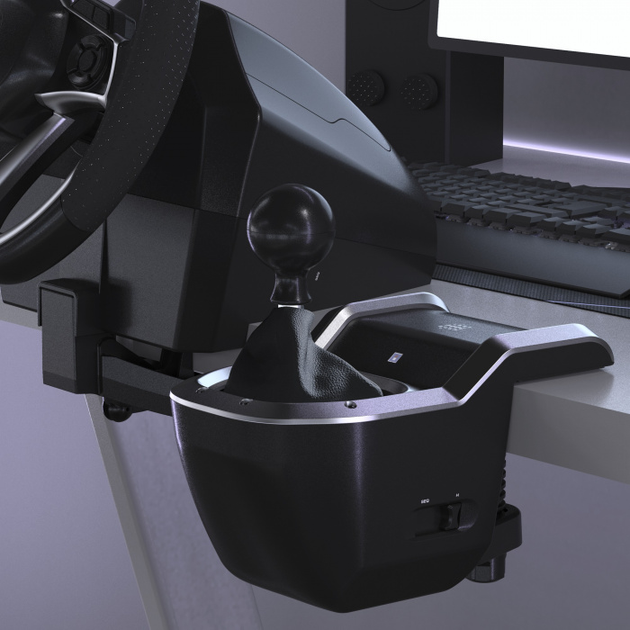 Коробка передач Hori 7-Speed Racing Shifter PC Black (810050911283) - зображення 6