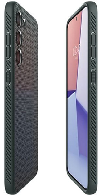 Панель Spigen Liquid Air для Samsung Galaxy S23 Зелена безодня (8809896741101) - зображення 3