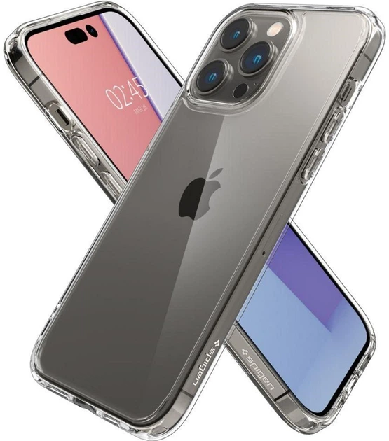Панель Spigen Liquid Crystal для Apple iPhone 14 Pro Max Кришталево-прозорий (8809811863406) - зображення 3