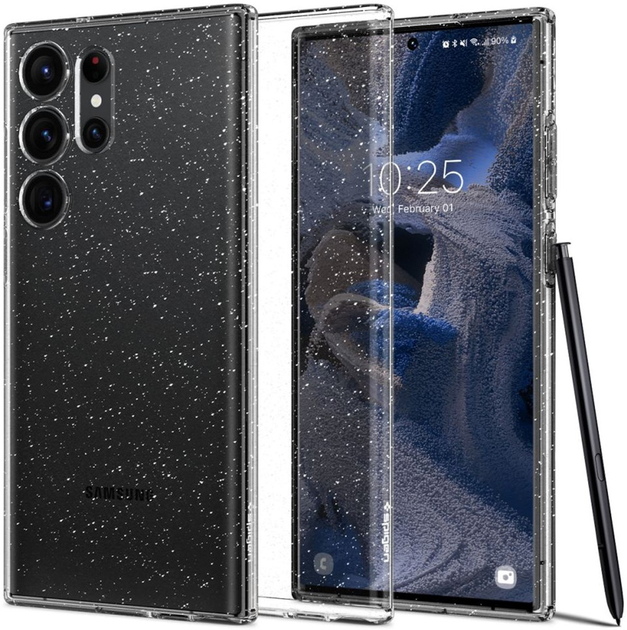 Панель Spigen Liquid Crystal для Samsung Galaxy S23 Ultra Прозорий (8809896740197) - зображення 1
