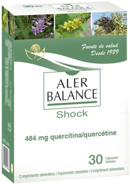 Suplement diety Bioserum Alerbalance Shock 30 kapsułek (8427268010466) - obraz 1