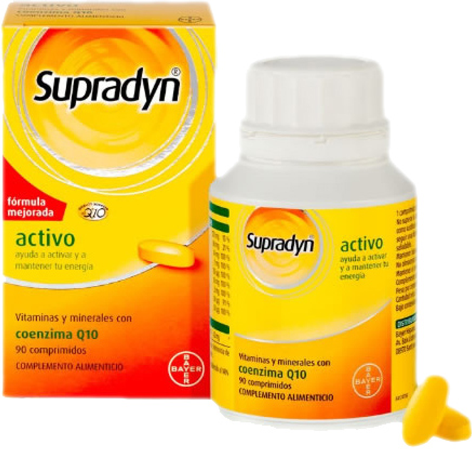 Suplement diety Supradyn Activo Q10 90 tabletek (8470003968799) - obraz 1
