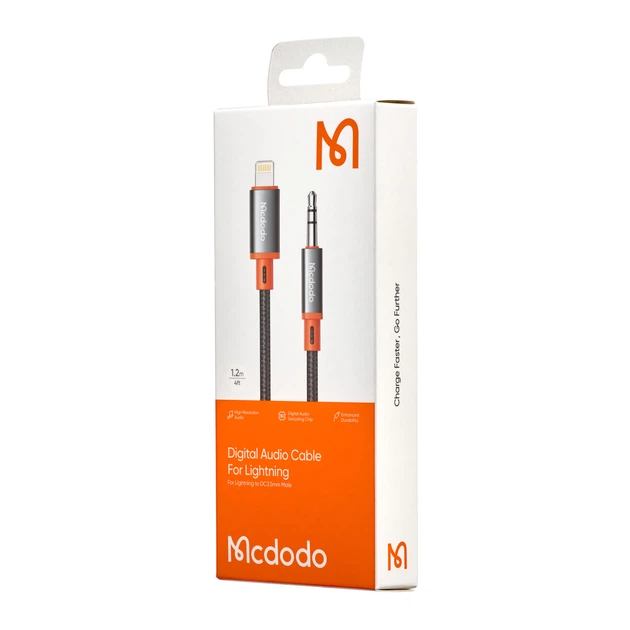 Кабель McDodo Castle Series Lightning to 3.5mm Male Cable 1.2m CA
