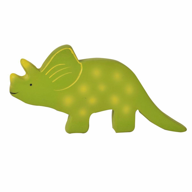 Zabawka gryzak Tikiri Dinozaur Baby Triceratops (4792247003475) - obraz 1