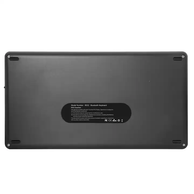 Бездротова клавіатура VHG B022 Wireless Keyboard, Black-Orange - изображение 4