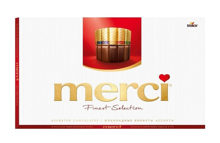 Конфеты Merci Finest Selection Ассорти 400 г Мерси шоколад ...