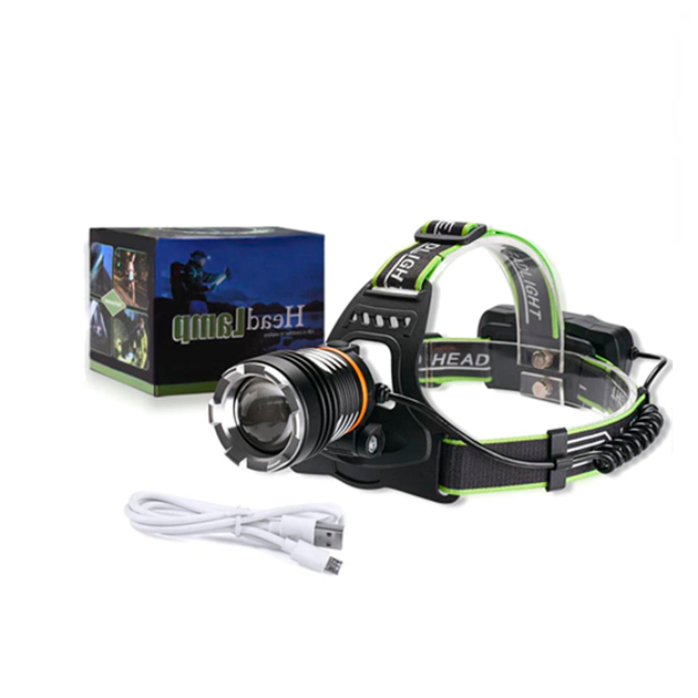 Мощный налобный фонарь BL-A7 P50, АКБ 18650 х 2 шт, zoom, ЗУ micro USB - изображение 7