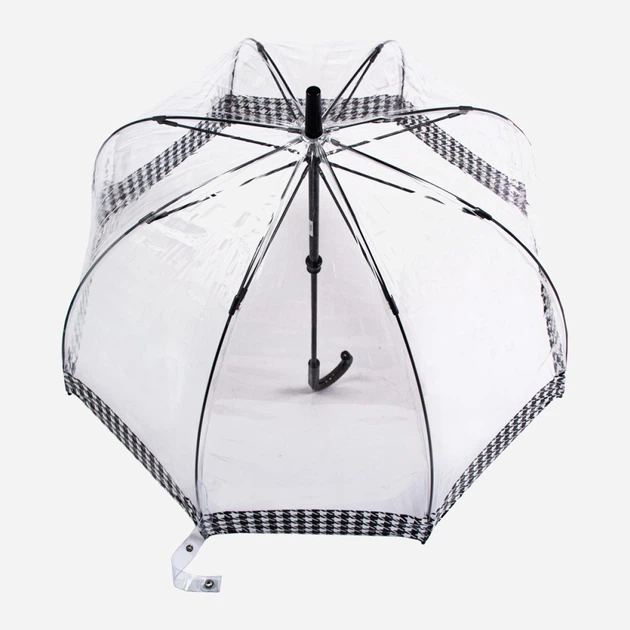 Зонт трость Fulton FULL042 механический Houndstooth-Border/Черный (2900000179769) - изображение 3