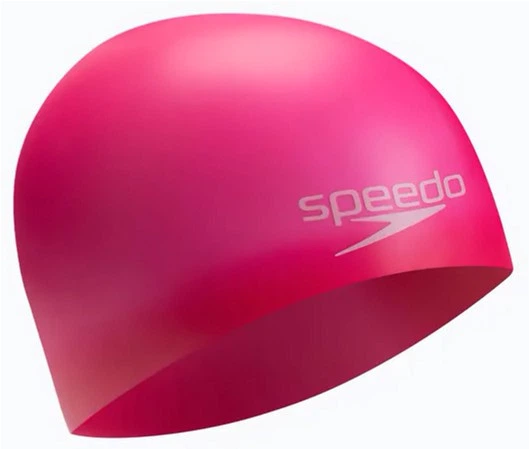 Шапка для плавання Speedo MOULDED SILC CAP JU 8-70990F290 дитяча OSFM Рожева (5053744543840) - изображение 2