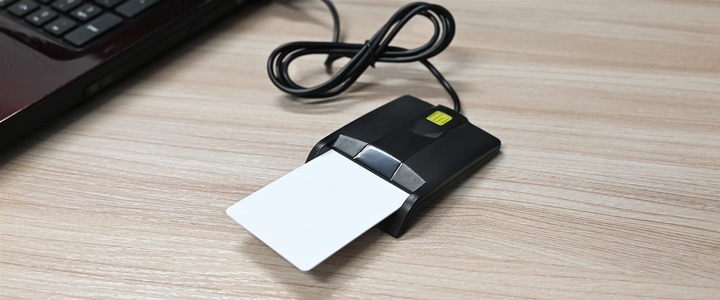 Зчитувач чіп-карт Qoltec Intelligent Smart ID SCR-0634 USB типу C (50634) (5901878506340) - зображення 4