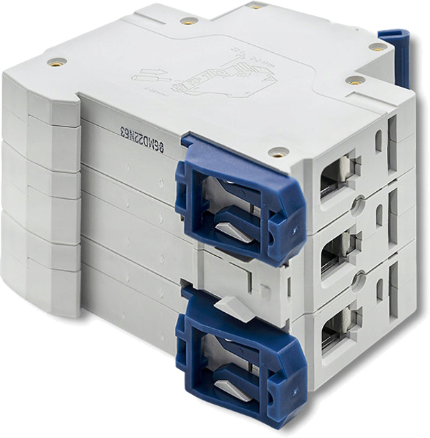Автоматичний вимикач Qoltec C32 Запобіжник AC 32 A 3P (5901878525938) - зображення 6