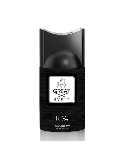 Дезодорант парфумований PRIVE чоловічий Great Event 250 мл (6291108522134) - Фото 1 Дезодорант парфумований PRIVE чоловічий Great Event 250 мл (6291108522134) - изображение 1