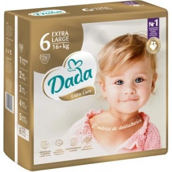 Підгузки дитячі Dada Extra Care 6 24 шт (5903933668581) - Фото 1 Підгузки дитячі Dada Extra Care 6 24 шт (5903933668581) - изображение 1