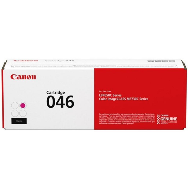 Картридж для лазерного принтера Canon Cartridge 046 Magenta (1248C002AA) - Фото 1 Картридж для лазерного принтера Canon Cartridge 046 Magenta (1248C002AA) - изображение 1