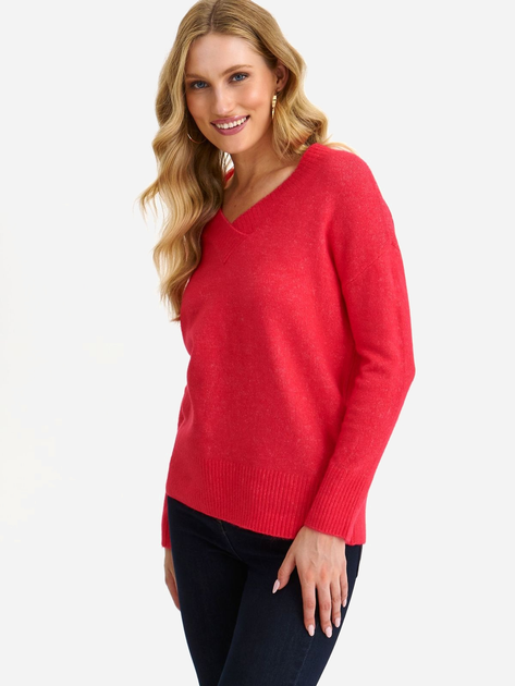 Пуловер жіночий Top Secret SSW3593RO 38 Червоний (5903411522619) - зображення 1