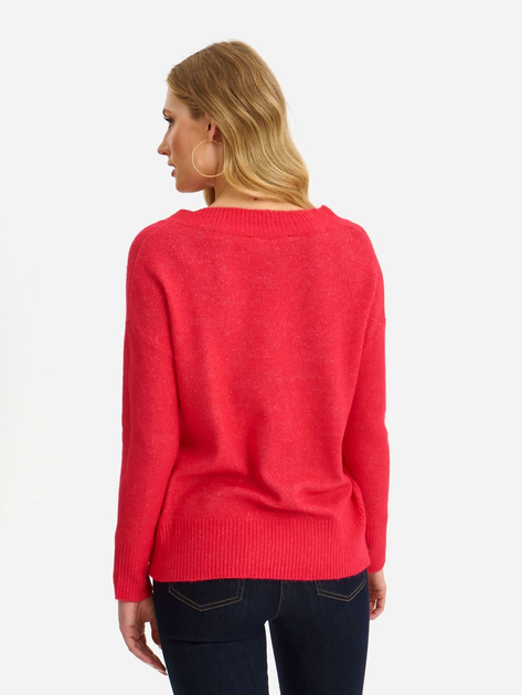 Пуловер жіночий Top Secret SSW3593RO 38 Червоний (5903411522619) - зображення 2