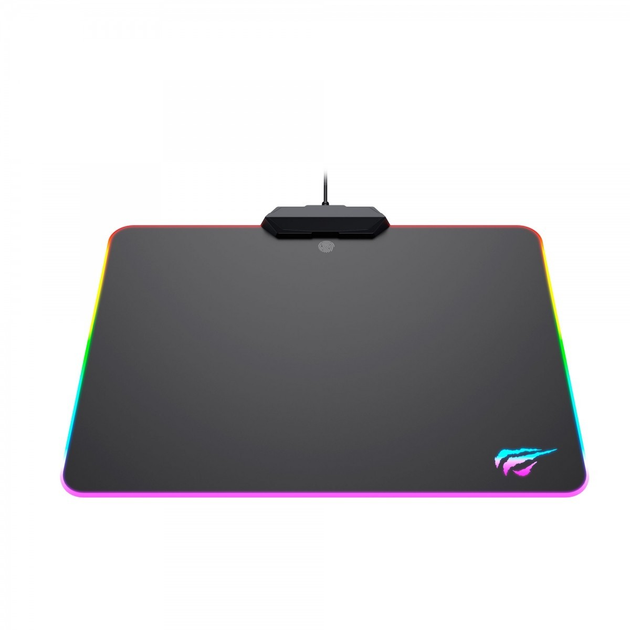 Килимок для миші HAVIT HV-MP909 Black з RGB підсвіткою - изображение 2