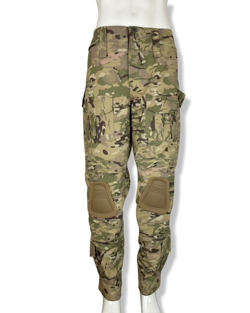 Тактичні штани з наколінниками мультикам розмір 48/4 - зображення 1