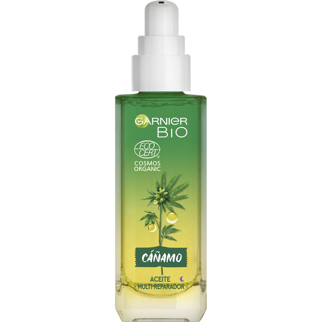 Конопляное масло для лица Garnier Bio Hemp Regenerating Night Oil 30 мл ...
