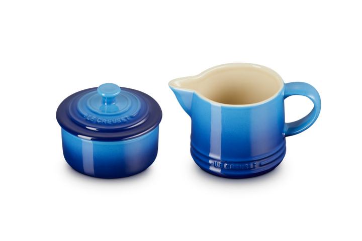 Набір із молочника та цукорниці Le Creuset Azure (89331002200003) - Фото 2 Набір із молочника та цукорниці Le Creuset Azure (89331002200003) - изображение 2