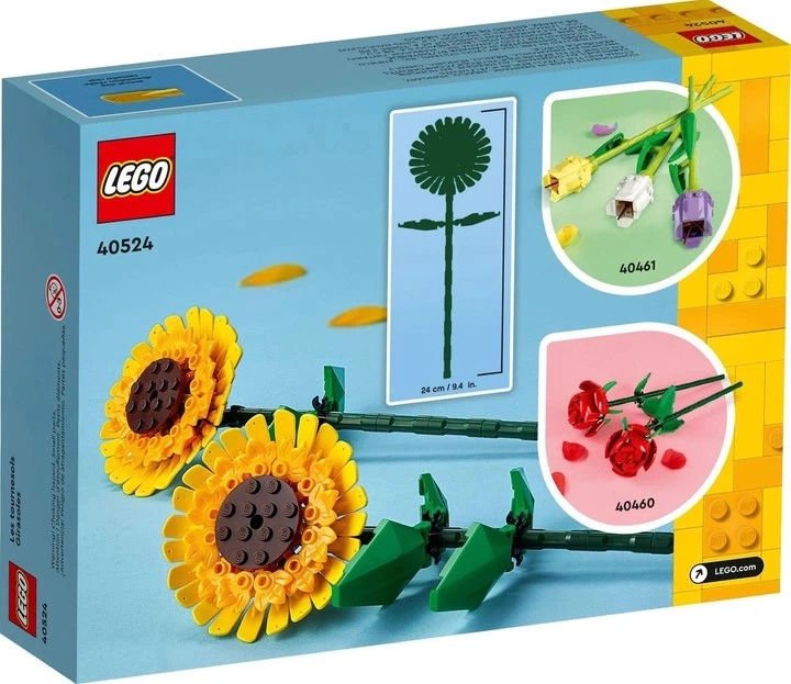Конструктор LEGO Подсолнухи 191 деталь (40524) - Фото 6 Конструктор LEGO Подсолнухи 191 деталь (40524) - изображение 6