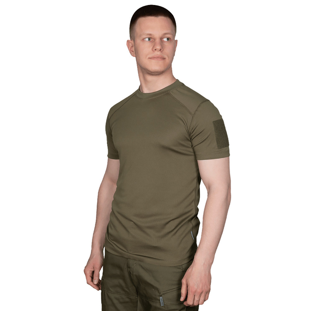 Футболка Camo-Tec CM Chiton Patrol CoolPass Antistatic Olive Size S - зображення 2