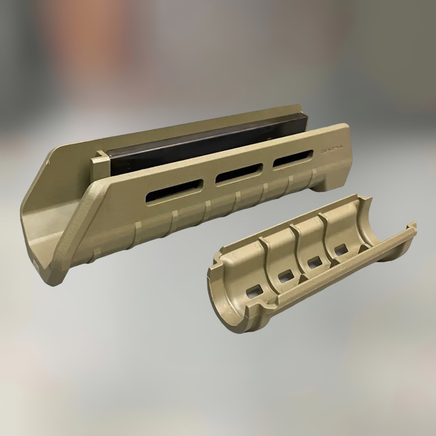 Тактична цівка Magpul MOE® AK Hand Guard, Койот, для Сайги (мисливська версія), AK47/AK74 (MAG619) (243346) - зображення 1
