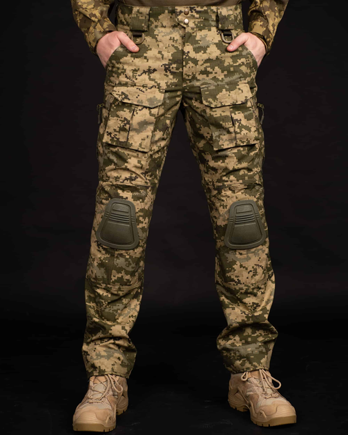 Тактичні штани "Генерал" з наколінниками - піксель M - изображение 1
