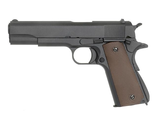 Пістолет Colt 1911 KJW Metal Green Gas (Страйкбол 6мм) - зображення 1