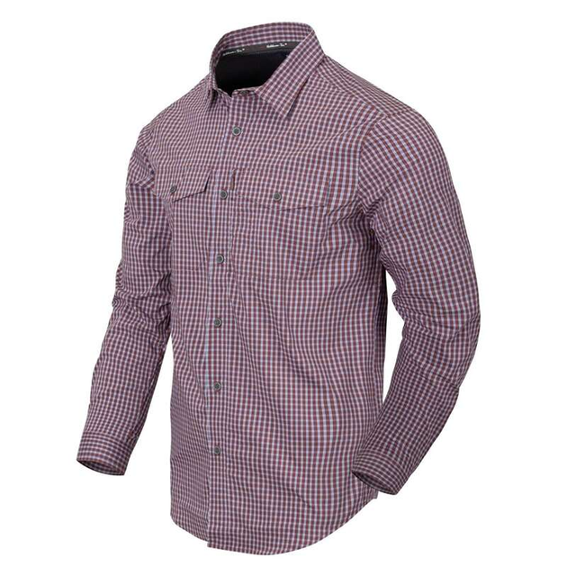 Сорочка Helikon-Tex Covert Concealed Carry Scarlet Flame Checkered Size XS - изображение 1