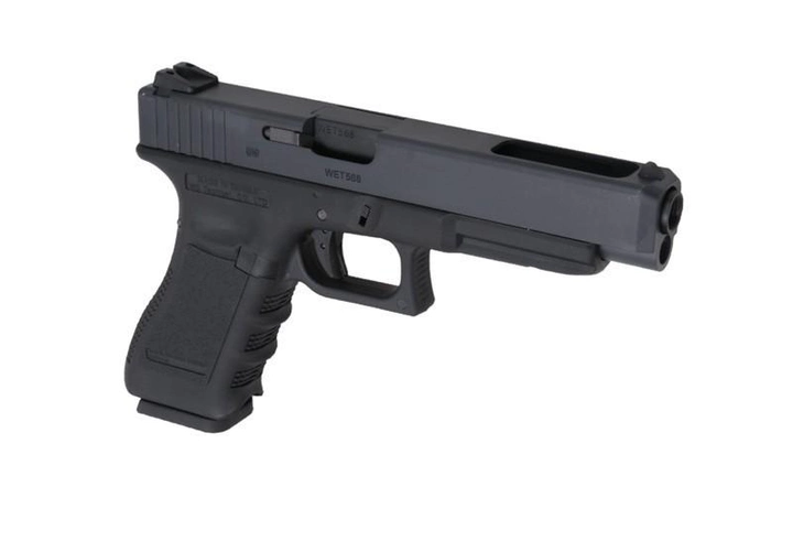 Пістолет Glock 34 GEN.3 WE Metal Green Gas (Страйкбол 6мм) - изображение 2