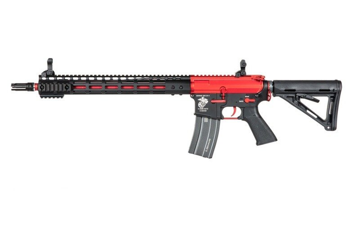 Штурмова гвинтівка Specna Arms M16 SA-V26-M Red Edition Red/Black (Страйкбол 6мм) - зображення 1