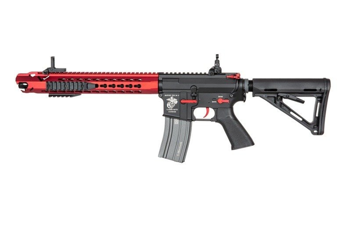 Штурмова гвинтівка Specna Arms M4 SA-B141 Red Edition Red/Black (Страйкбол 6мм) - зображення 1