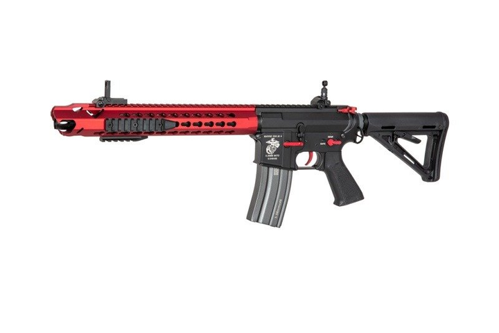 Штурмова гвинтівка Specna Arms M4 SA-B141 Red Edition Red/Black (Страйкбол 6мм) - зображення 2