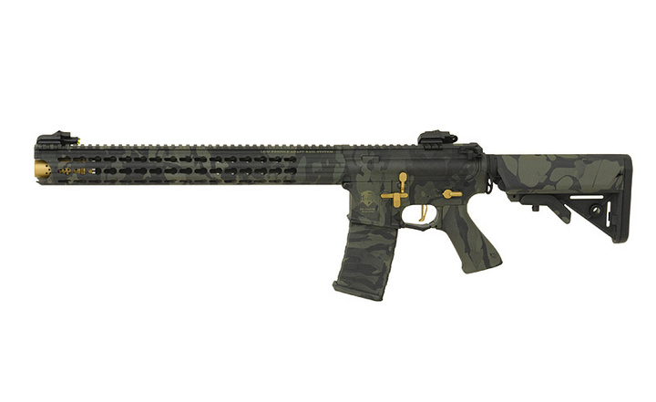 Штурмова гвинтівка APS ASR118 3GUN COMPETITION FULLMETAL MULTICAM BLACK EBB (Страйкбол 6мм) - зображення 1