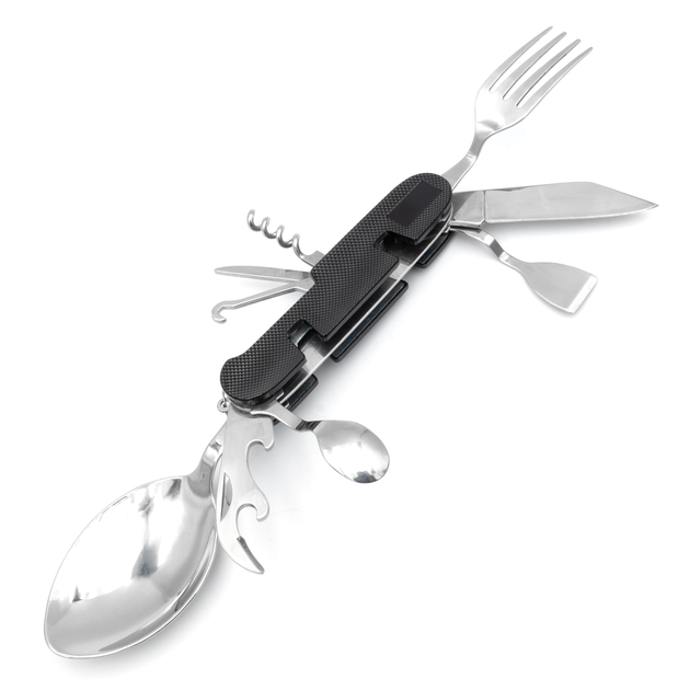 Швейцарский Многофункциональный Нож Traveler A109 Черный - изображение 1