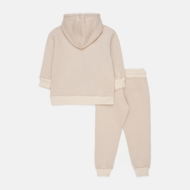 Детский спортивный костюм (худи + штаны) для девочки Carica KM-12025-10 28 116 см Беж (2000002483595) 