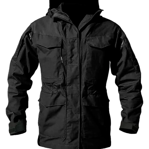Тактична куртка S.archon M65 Black XL чоловічого парку - зображення 1