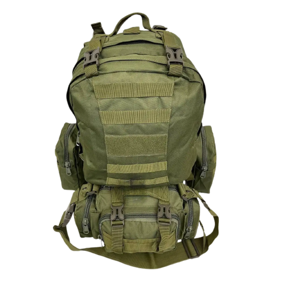 Рюкзак+підсумка Tactical тактична сумка для перенесення речей 53л Olive (RP-1-Olive) - зображення 2