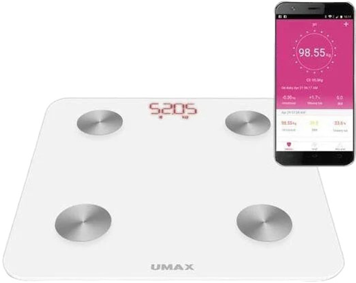 Inteligentna waga UMAX Smart Scale US20M - obraz 2