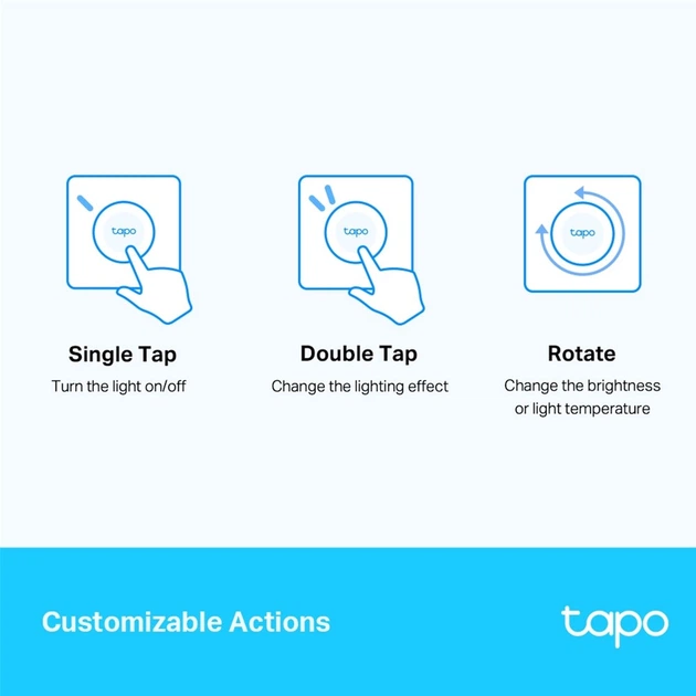 Inteligentny zdalny ściemniacz TP-Link Tapo S200D (TAPO S200D) - obraz 5