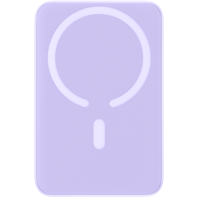 Внешний аккумулятор Baseus Magnetic Mini Wireless Fast Charge Power Bank 10000mAh 20W Purple - изображение 2