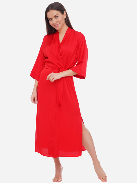 Халат женский большого размера Martelle Lingerie М-204 44 (XXL) Красный ...