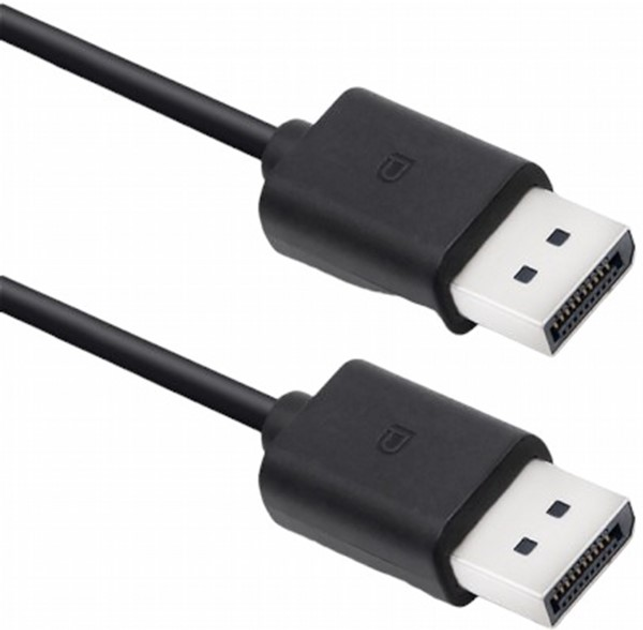 Кабель Qoltec DisplayPort - DisplayPort v.1.2 1.8 м Black (5901878503615) - зображення 1