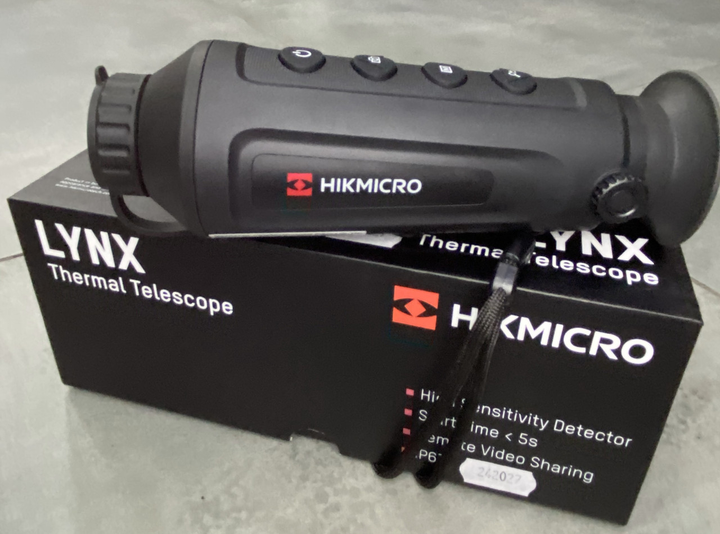 Тепловізійний монокуляр HIKVISION HikMicro Lynx Pro LH19, 900 метрів, вбудований стадіометричний дальномір - зображення 2