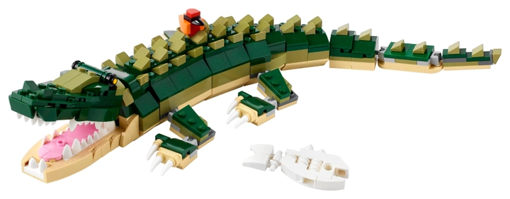 Zestaw klocków Lego Creator 3 in 1 Krokodyl 454 części (31121) - obraz 2