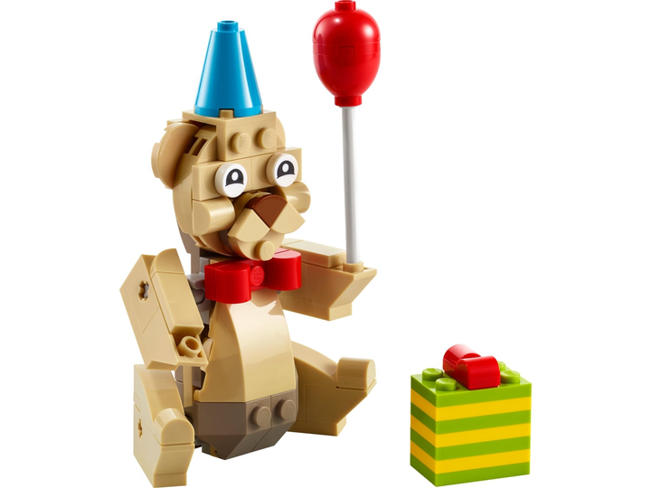 Zestaw klocków Lego Creator Urodzinowy niedźwiedź 80 części (30582) - obraz 2
